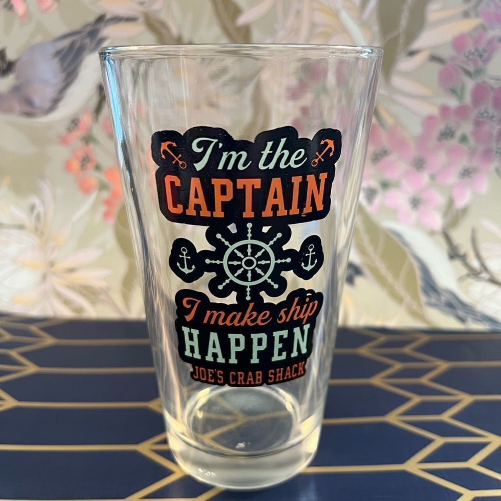 Joe’s Crab Shack Glass